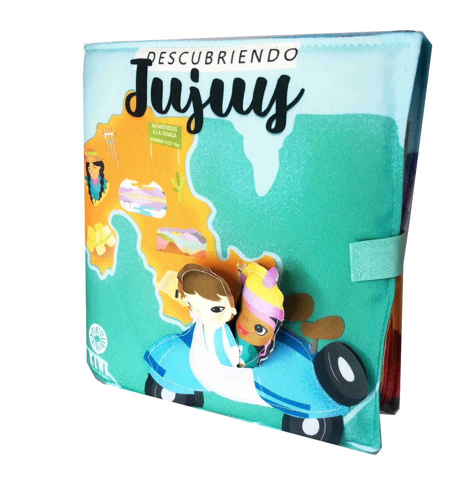 Descubriendo Jujuy - Libro de tela sensorial Descubriendo Jujuy - Libro de tela sensorial